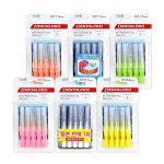 덴탈프로 휴대용 치간칫솔 개별 위생 캡 부착 10P : 제이엠팜