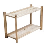 모든공방 원목 DIY 다용도 선반 2단 600 선반대 진열대 : 모든공방