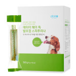 애터미 강아지 애견 개 치석제거 덴탈 스피루리나 크랜베리 고구마 발포껌 9g x 40개 : 초록당근