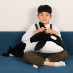 범고래인형 수면인형 대형모찌인형 아기애착 : 세마상회