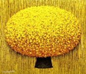 돈들어오는그림  황금색 나무그림 돈복 거실 소파 회사 그림 액자 개업 집들이 입주액자 선물 승진 취업 축하 노란색 골드 나무 현관액자 개업선물... 