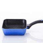 네모 후라이팬 인덕션용 후라이팬 사각 토스트 코팅 계란말이 에그 : 채채마루