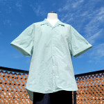 아뜰리에온리유 란 루즈핏 오픈셔츠 반려동물 그루밍 털안붙는옷 유니폼 데일리룩 : 실버 라인