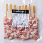 캠핑음식 요리 닭꼬치 파닭 염통 모듬 수제꼬치 구이 12종 : 백년밥상