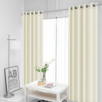 암막커튼 긴창 아일렛형 145 x 230/거실 방풍 창문 방한 안방 이중 커텐 : 리빙홀세일