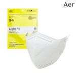 아에르 KF94 컬러 스탠다드 라이트핏 마스크 (50매) : Green Care
