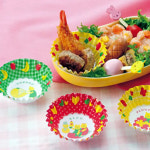 토끼 원형 반찬컵 16매 쿠킹컵 도시락꾸미기 : 아가천사