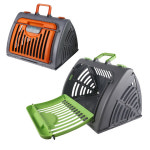 접이식 고양이 크레이트 애견 강아지 켄넬 이동장 : 코코도도