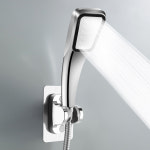 무타공 붙이는 각도조절 접착식 샤워기 헤드 거치대 홀더 샤워걸이 샤워기걸이 : 투씽몰