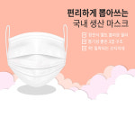 데이온플러스 국산 일회용 덴탈마스크 3중 MB필터 비말차단 KF-AD 50매 : 이에프지-EFG