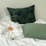 [메종드모노] 블루밍 순면 포토 베개커버 50x70 / 포레스트 : Maison de mono