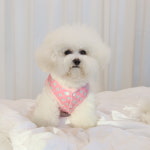 레트로 스마일꽃 하네스 조끼 코코리베 강아지옷 S : 코코리베 CocoLiebe