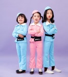 추억의 버스안내양 오라이 상하세트 복고의상 복고패션 레트로스타일 아기 아동 주니어 : 더블조이1224