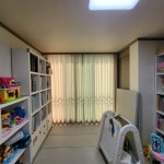 창원 반송 트리비앙 아파트 트렌드컬러 베이지 커튼 : 데코인 홈