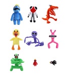 레인보우프렌즈 쿠션 인형 블루 그린 레드 퍼플 : 마법사지니