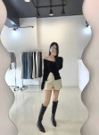 레더 벨트 숏팬츠 (3Color) : 오앤므