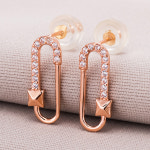 14K 18K 모이스처 제이 클립 귀걸이 E11068607 : 준주얼리