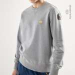 파라점퍼스 22FW CALEB EMBO 소프트 맨투맨 GY : SOMETHING4U