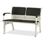 약국 터미널 PL67 플러스 PT 2인 타공 장의자 팔유 : 가구왕 사무용가구