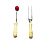 교과서에 나오는 소리굽쇠 나무손잡이부(단음차) : 사이언스툴