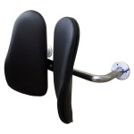 국산 장애인 양변기 등받이 고정형 (길이조절) 가변형 장애인화장실 : 진성안전