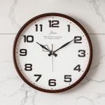 플라이토 아날로그 벽시계 무소음 인테리어 벽걸이시계 거실 엔틱 집들이 선물 입체 30cm : 지성아이엔씨