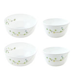 코렐 그린딜라이트 밥그릇 국그릇 2인 세트 4P : 감성저장소