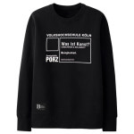빅사이즈 L~4XL 남여공용 특양면 맨투맨 볼크 블랙 : 더폴그라운드