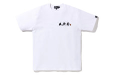 베이프 X A.P.C 밀로 온 APC 와이드 핏 반팔 티 2컬러 2I23110901 : 재팬덕후