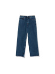[Bruman] Wide Denim Pants 5P (Medium Indigo) : 브루먼