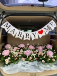 천안 충남 트렁크프로포즈 이벤트 웨딩 장식 청혼 웨딩카 Flower Propose : 하임꽃이피다