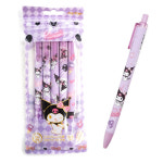 산리오 볼펜 쿠로미 캐릭터 0.5mm 학용품 필기구 굿타임 중성펜 : 바리은자아트