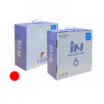 인네트워크 CAT.6 UTP 100M 빨강 (BOX) [IN-6UTP100R] INL168 : 더원shop
