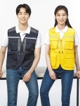 SM-V1603, SM-V1604, SM-V1606 조끼 작업조끼 파브 파브컴퍼니 단체복 유니폼 작업복 P&VV PAVV 아이파브 : 주식회사 유니원 세이프티