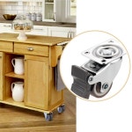 가구이동용 무소음 회전형 브레이크 캐스터롤러 1.25inch : 이지앤리치