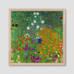 농장 정원 - 구스타프 클림트 Gustav Klimt /캔버스판넬 /30x30 : 8 plus 1