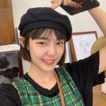 모자 베레모 여자 캡 가을 두건 빵 햇빛 가리개 패션 코디 : 가성샵