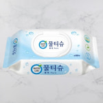 깨끗한나라 퓨어 물티슈 캡형 60매 x 12팩 : 리빙어센틱