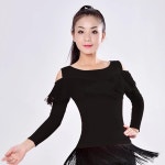 라인댄스치마 라인 댄스 바지 스포츠복 라인 라틴 댄스복 밸리복 새로운 2021 현대 무용 정장 여성소녀 섹시한 프린지 긴 볼룸탱고룸바 드레스... 