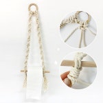 마크라메 휴지걸이 만들기 키트 DIY 캠핑 행잉걸이 마끄라메 중학생 : 달콩 마트