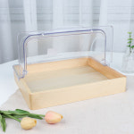 푸드 박스 브레드 케이스 빵 보관함 PC 커버 세트 베이커리 AA : 오메가키친