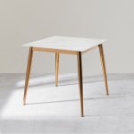 고급 세라믹 탁자 폭 좁은 공간 사무실 주방 거실 카페 식당 응접실 간이 폭 좁은 공간 활용 리빙 다이닝 가성비 철제 스틸 프레임 대리석 무늬... 