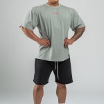 제로투히어로 데일리 짐웨어 오버핏 반팔 티셔츠 : 제로투히어로