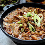 한돈 기사식당 제육볶음 고추장 간장 돼지불백 : 소나기상점