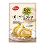 박력쌀가루 3kg 우리쌀 국산쌀 케이크용쌀 : 대빵커
