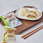 [가메골제조] 곰표 고기 왕만두 120g 40%UP 전자레인지 간편조리 한끼해결 : 가호네