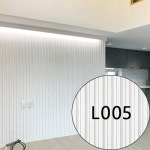 미가 참숯 루바 루버 템바 마감재 인테리어 셀프 벽꾸미기 거실벽 도배 친환경 L005 : 금진건축자재백화점