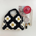 PDF 도안 - 코바늘 제니 꽃 모티브백 diy : 하우스 오브 지원