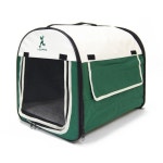 애구애구 강아지 소프트 켄넬 대형견 케이지 그린(S/M/L/XL) : 블루체어 펫