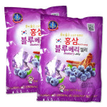 금산한누리 홍삼 블루제리(300g) x 2봉 홍삼 간식 젤리 : 바른팜스몰